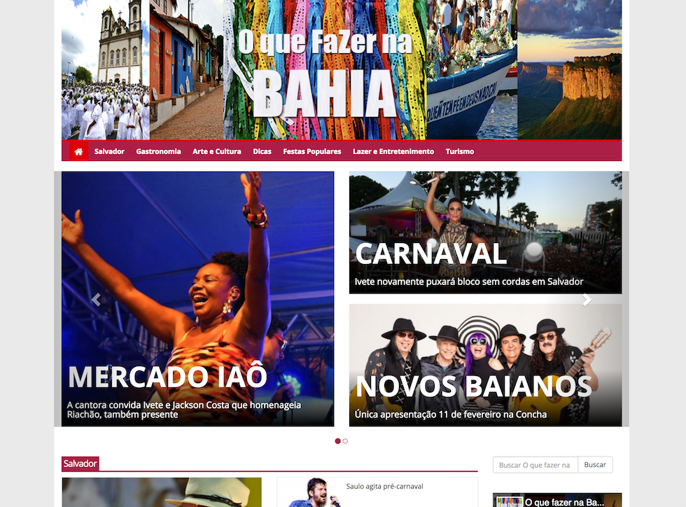 O que Fazer na Bahia – Salvador